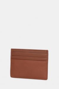 Кожаный футляр для карт Tommy Hilfiger, коричневый