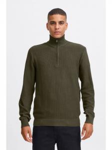 Пуловер BLEND Troyer BHPullover 20718171, оливковый