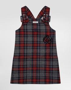 Платье в тартан Dolce&Gabbana, мультиколор