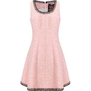 KARL LAGERFELD SS24 Женское розовое платье без рукавов KARL LAGERFELD / Karl Lagerfeld Jeans