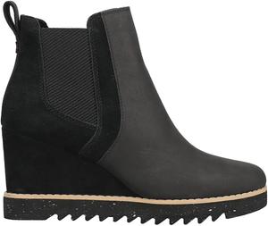 Женские ботильоны TOMS, модель Maddie, Black Leather Suede