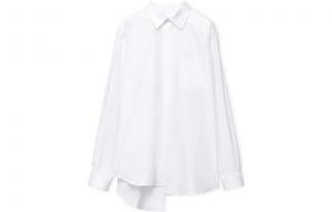 Асимметричная рубашка LOEWE, белый