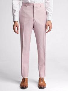 Роскошные костюмные брюки из шерсти бурры Ted Baker, розовый