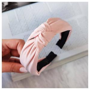 Повязка-тюрбан из розовой ткани O228R Kemer