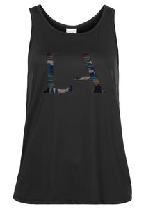 Спортивный топ LASCANA ACTIVE, черный