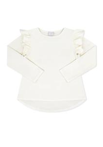 Детская блузка Elizabeth с длинными рукавами и рюшами в цвете Charlotte Cream Set Proper