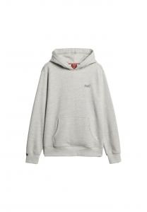 Толстовка с капюшоном - логотип Essential Logo Hoodie монохромный Superdry., серый