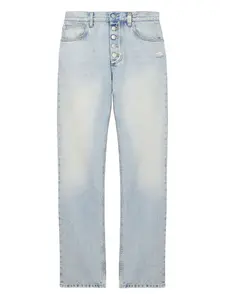 Хлопковые джинсы Alexander McQueen, синий