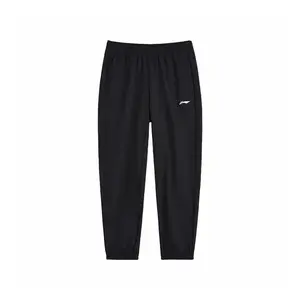 LINING Трикотажные спортивные штаны мужские черные