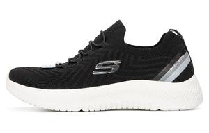 Кроссовки женские с низким верхом, черные Skechers