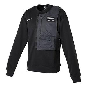Толстовка Nike F.C Soccer/Football Round Neck Training Tops Black, черный