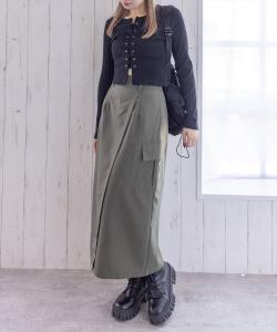 юбка-карго в стиле «облегающая»