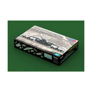Немецкий KARL-Garaet 040/041 на железнодорожном транспортном средстве (ВОВ), Military Model Kits (1:72) (Hobby Boss)