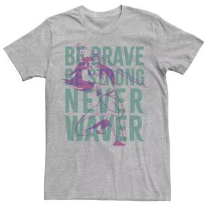 Мужская футболка Disney Raya And The Last Dragon Never Waver с текстовым наложением