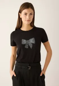 Süsses kurzarm футболка с принтом спереди More & More, Black