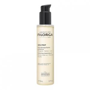 Очищающее масло для снятия макияжа Skin-Prep с жирными кислотами Омега-6 и ферментами папаина 5,07 жидких унций Filorga