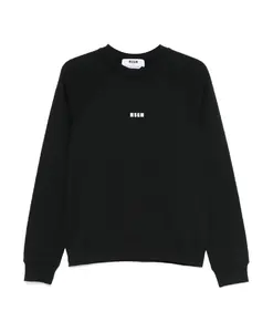 Черная женская толстовка, мода Msgm, черный