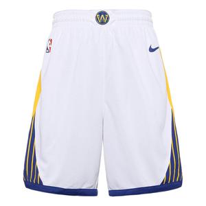 Шорты men nba swingman shorts golden state warriors white Nike, белый