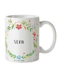 Кофейная кружка Сильвия с надписью "Нет информации" Mr. & Mrs. Panda