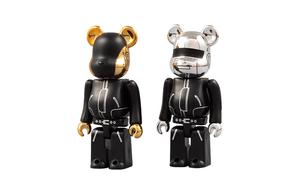 DAFT PUNK Stupid Punk, Pyramid Battle 2 Pack Set Blister Packs 100% BE@RBRICK