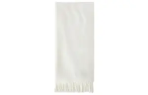 Loro Piana Вязаный шарф женский белый, White