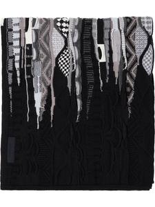 Шарф Carlo Colucci Strick Di Rosa, черный