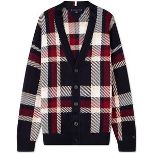 Tommy Hilfiger Джемпер Unisex Navy Blue Plaid