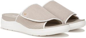 Сандалии Dr. Scholl's Time Off Set Slide Sandal, цвет Oyster Microfiber
