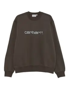 Толстовка с вышитым логотипом Carhartt Wip, коричневый