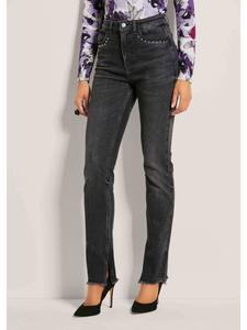 MADELEINE Узкие джинсы с пятью карманами, черные