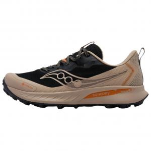 Saucony Кроссовки Peregrine Falcon 15 Waterproof And Lightweight Running Shoes Unisex Black Brown