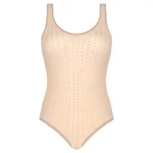 Боди/Нижнее белье приталенного кроя Patrizia Pepe, бежевый