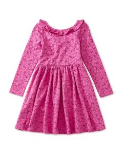 Балетное платье с оборками из коллекции Tea Collection, розовый