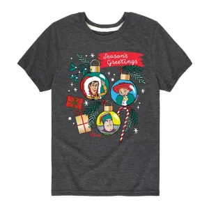 Футболка с графическим орнаментом «История игрушек для мальчиков» 8-20 лет Disney / Pixar, серый