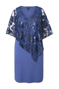 Вечернее платье Ulla Popken, синий/темно-синий