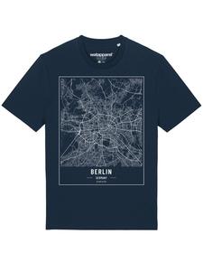 Футболка wat? Apparel, темно-синий