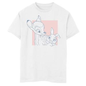 Футболка с рисунком Thumper Outline для мальчиков 8–20 лет Disney's Bambi Disney