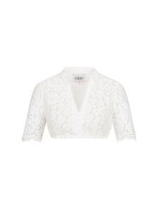 Традиционная блузка Trachtenhof Nübler Dirndlbluse kurzarm Melani, Natural White
