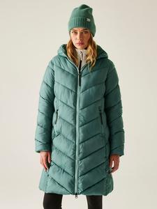 Regatta Стеганое пальто "Анита" зеленого цвета