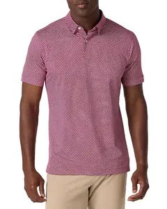 Поло с коротким рукавом Halyard Mizzen+Main, розовый