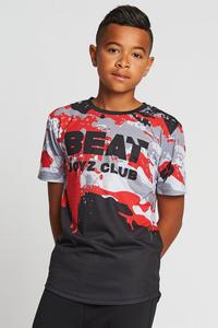 Камуфляжная футболка «Шреддер» Beat Boyz Club, черный