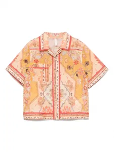 Рубашка Wylie ZIMMERMANN Kids, нейтральный