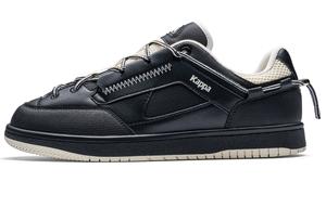 Kappa Кроссовки для скейтбординга Inter City Commute Back to Back, нескользящие, износостойкие, унисекс, черные, белые