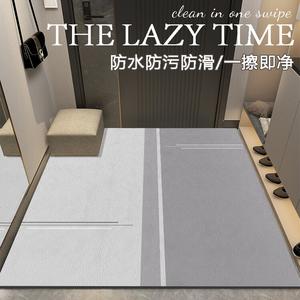 Budis Ковер 90х120 см для прихожей из кожи, водонепроницаемый, моющийся, нескользящий