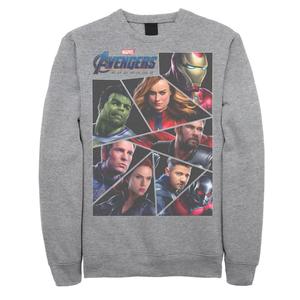Мужская футболка с вставками в виде сломанных персонажей Marvel Avengers Endgame
