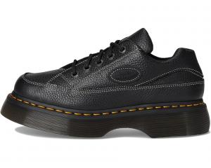 Ботинки на шнуровке Dr. Martens Buzz 5-Eye с контрастной строчкой, черный