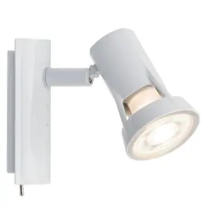 Потолочный светильник Spotlight Teja макс. 1x10W 230V Металл GU10 1 шт. GU10 Paulmann, белый