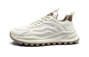 Повседневная обувь мужская низкая HLA, White Brown