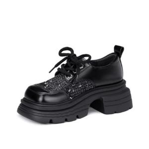 Повседневные однобортные туфли женские JESSICA SOPHIA, Black