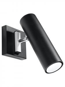 Nice Lamps Настенный светильник MIRA, черный (В) 20 см (Д) 8 см